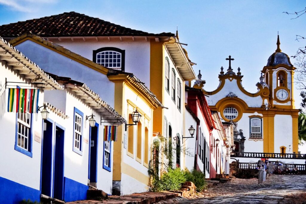 Charming Tiradentes city in Minas Gerais, blending colonial history with rural tourism appeal.