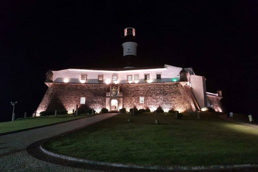 Farol da Barra lighthouse – Salvador Brazil travel icon