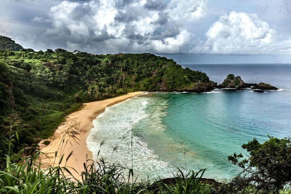 Beach in Fernando de Noronha, a natural paradise and one of the best places to visit in Brazil this summer