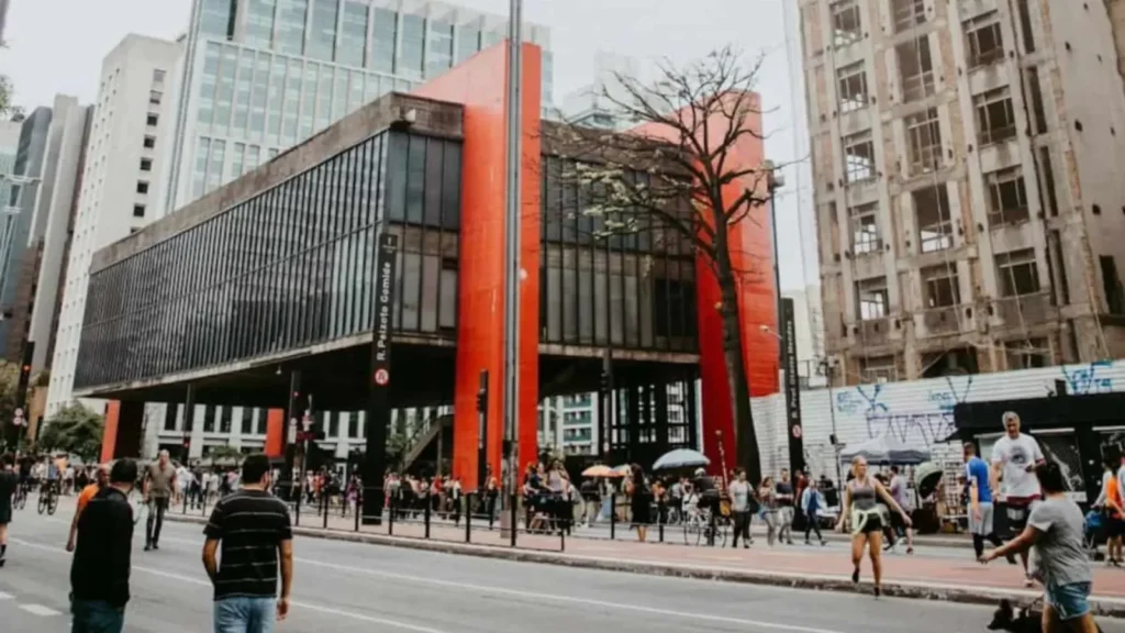 View of the São Paulo Museum of Art (MASP) on Avenida Paulista – a must-see in any São Paulo travel guide